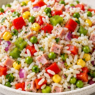 ️ Ensalada de Arroz Fresca y Rápida para Verano - ensalada arroz