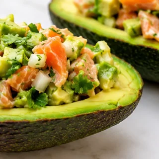 Aguacates Rellenos de Salmón: ¡Deliciosos!