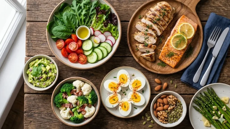 Alimentos bajos en carbohidratos: la lista completa para tu dia a dia