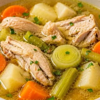 Caldo de Pollo Casero: Sabor de Abuela
