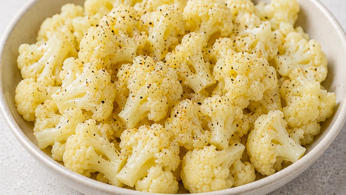 Coliflor Perfecta: Cocción Fácil y Rápida ⏱️ - coliflor cocida - Aprende a hacer coliflor cocida perfecta en 7 minutos. Sigue esta guía sencilla para obtener un