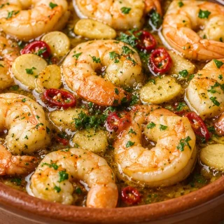 Gambas al Ajillo en Minutos - gambas ajillo