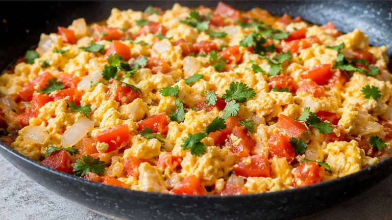 Huevos Pericos: Desayuno Latino