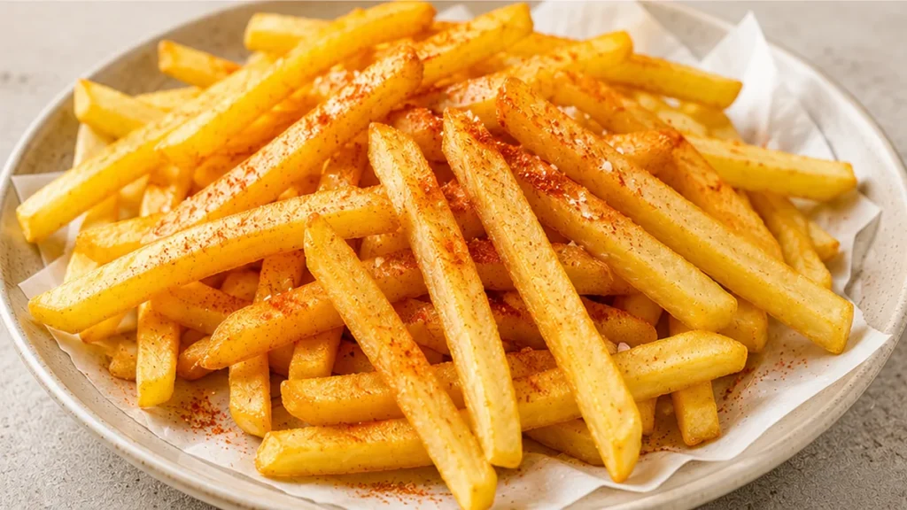 Patatas Fritas Crujientes y Doradas Perfectas