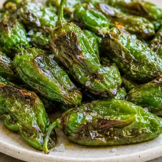 ️ Pimientos de Padrón Crujientes en Airfryer - pimientos padrón