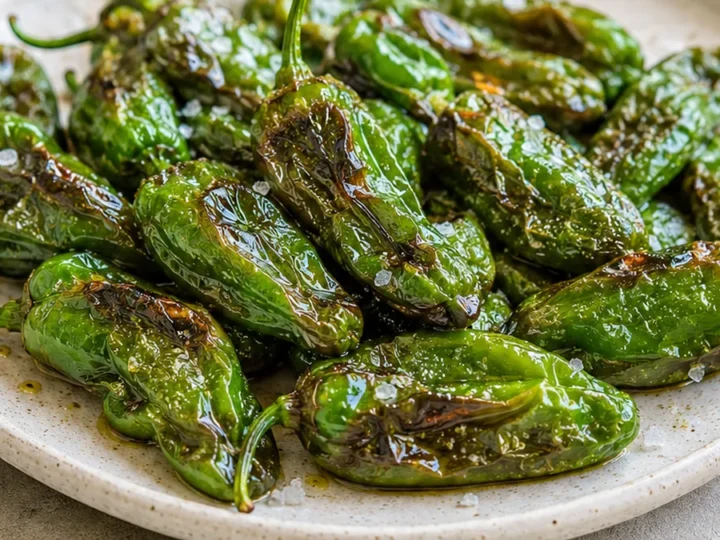 Pimientos de Padrón Crujientes en Airfryer