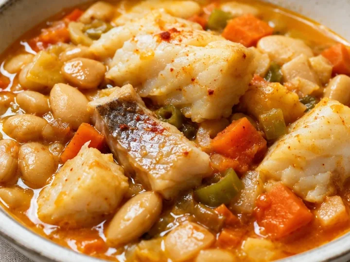Pochas con Bacalao: Sabor Casero