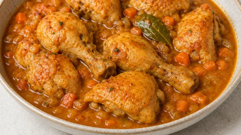 Pollo en Salsa: ¡El Secreto de la Abuela!