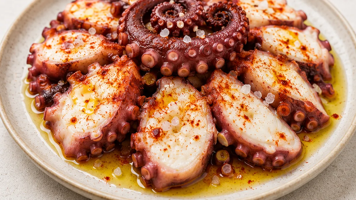 Pulpo Perfecto: ¡Siempre Tierno! - pulpo tierno - Pulpo tierno: domina la cocción de este marisco con nuestra guía. Aprende los trucos infalibles para una textu