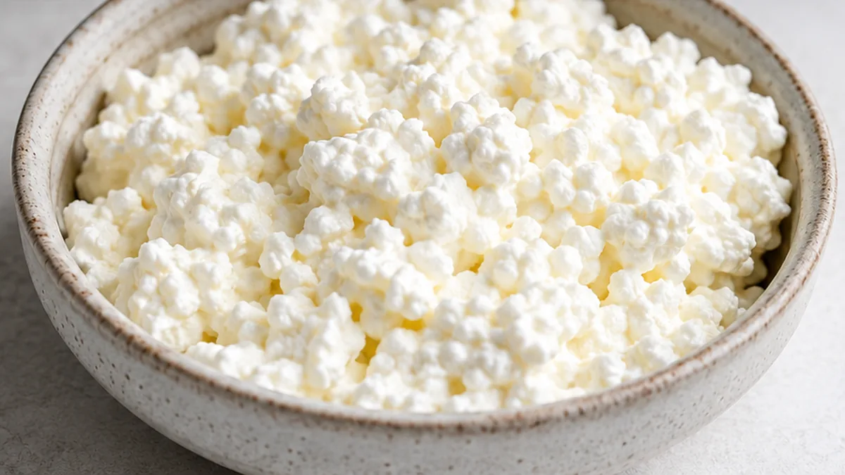 Queso Cottage Casero: Fácil y Delicioso - Queso cottage: prepara tu propio queso fresco y cremoso en casa con esta receta sencilla. Saborea un producto natural,