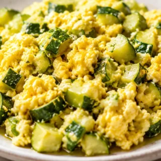 Revuelto de Calabacín: Cena Saludable y Rápida - revuelto calabacín