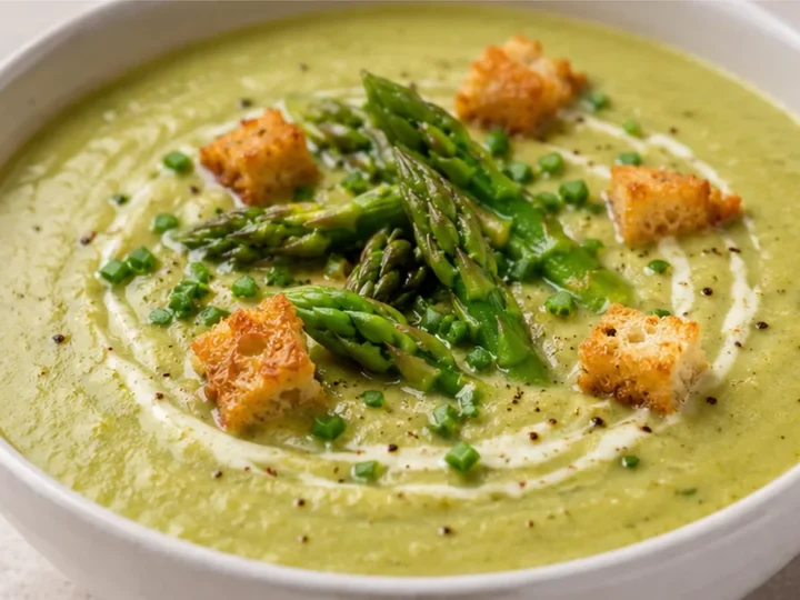 Sopa Cremosa de Espárragos: ¡Sana y Deliciosa!