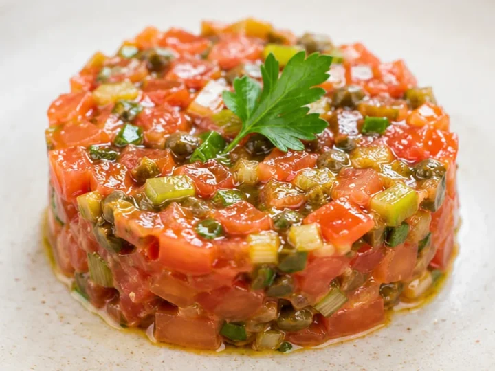 Tartar de Tomate: ¡Cena Fresca y Vibrante!
