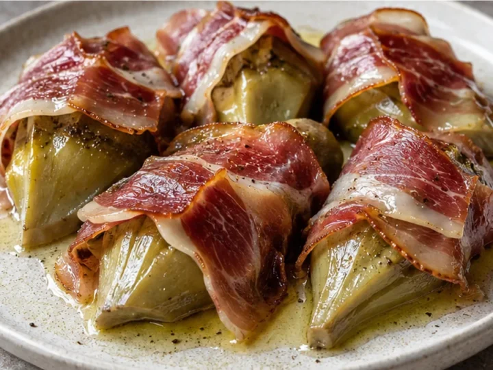 Alcachofas con Velo Ibérico
