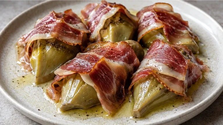 Alcachofas con Velo Ibérico