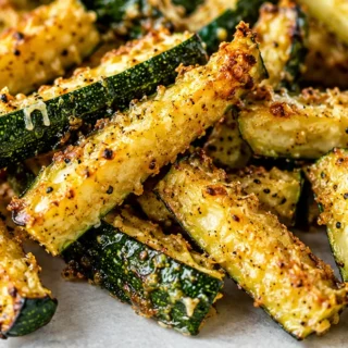 Calabacín Crujiente en Airfryer: ¡Sano y Delicioso! - calabacín airfryer