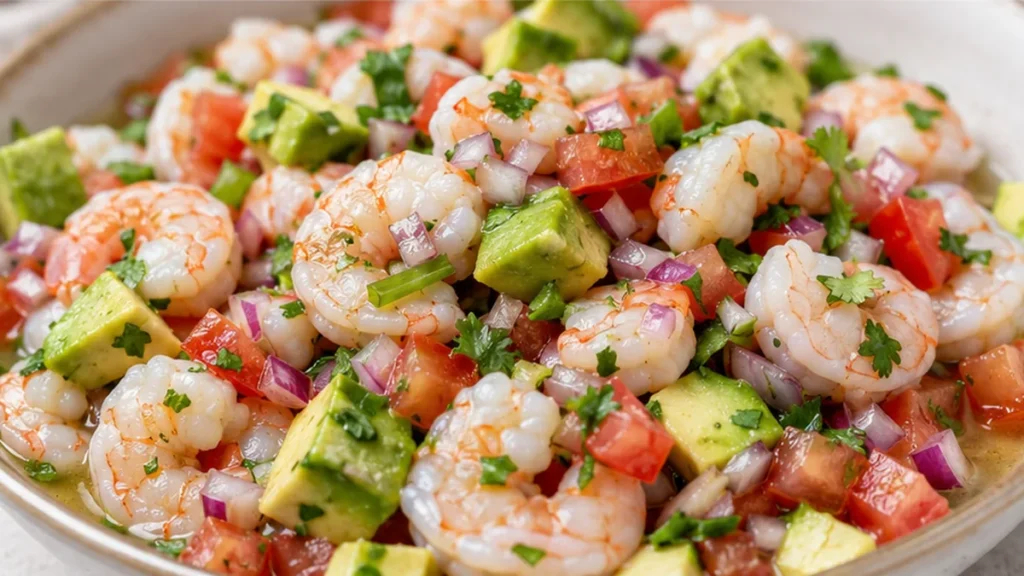 Ceviche de Camarón: Sabor Fresco del Verano - ceviche camarón - Ceviche camarón: prepara esta receta peruana tradicional, fresca y llena de sabor. Perfecta para