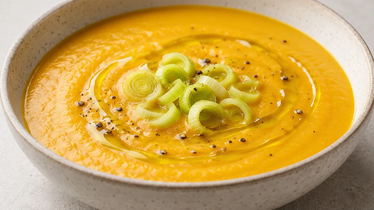 Crema de Calabaza Fácil y Reconfortante - crema calabaza - Crema calabaza: prepara esta receta casera fácil y reconfortante. Ideal para cualquier ocasión, con p