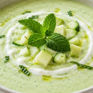 Crema Fría de Pepino: ¡Refrescante y Fácil! - crema pepino