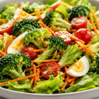 Ensalada de Brócoli Fresca y Vibrante - ensalada brócoli