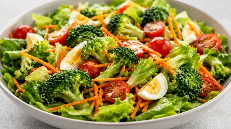 Ensalada de Brócoli Fresca y Vibrante