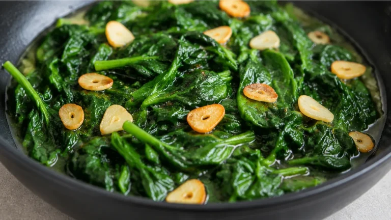 Espinacas al Ajillo: Sabor Inolvidable