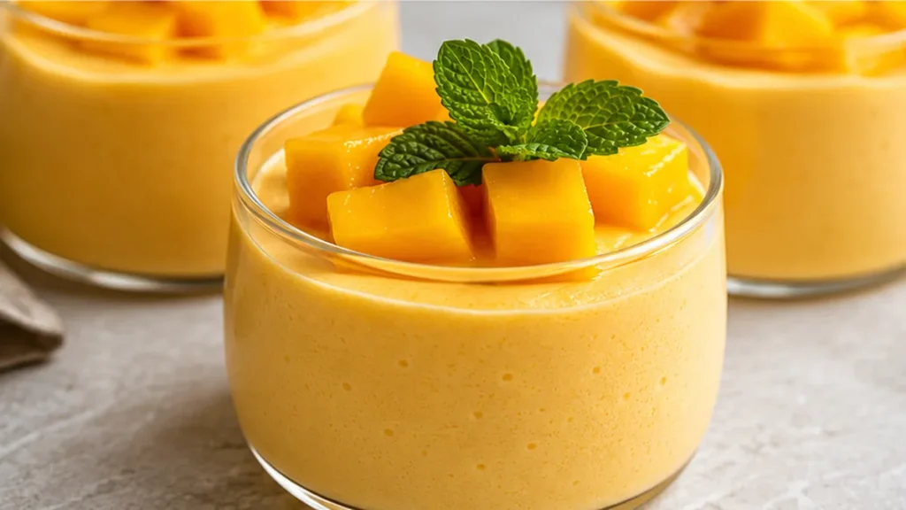 Mousse de Mango Tropical