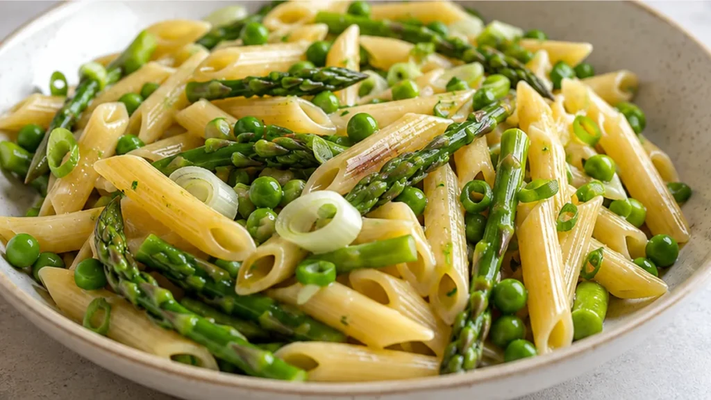 Pasta Primavera: ¡Tu Cena Saludable Lista en Minutos! Pasta primavera: prepara esta receta ligera y casera, llena de vegetales frescos. Una opción sana y delici
