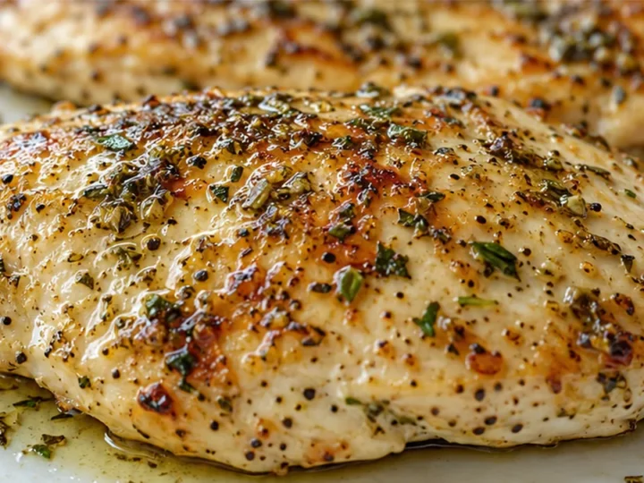 Pechugas de Pollo Jugosas con Finas Hierbas