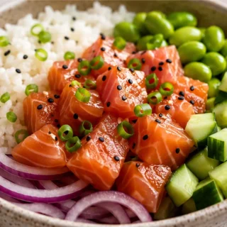 Poke de Salmón Casero: Fresco, Fácil y Delicioso - poke salmón