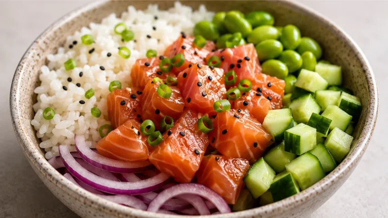 Poke de Salmón Casero: Fresco, Fácil y Delicioso