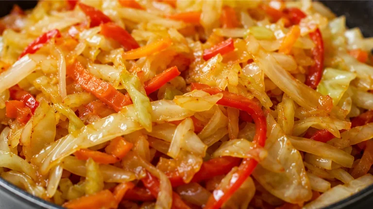 Repollo Rehogado: Cena Saludable en Minutos