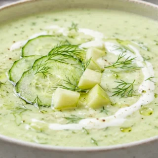 Sopa Fría de Pepino: ¡Tu Salvación contra el Calor! - sopa pepino