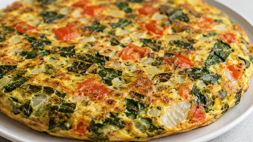 Tortilla de Acelgas Saludable y Deliciosa - tortilla acelgas - Tortilla acelgas: prepara esta receta esencial para una cena fácil y nutritiva. Disfruta un plato