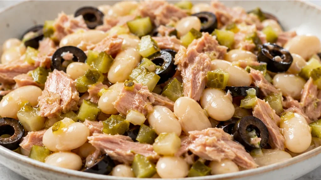 ¡Tu Ensalada de Alubias FÁCIL y Refrescante! - ensalada alubias - Ensalada alubias: prepara esta receta sana y fácil para el verano. Saborea un plato ligero con