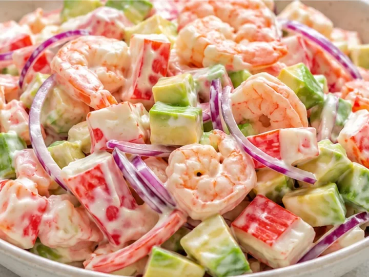 Ensalada de Cangrejo Fresca y Rápida