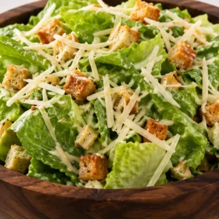 Ensalada César Cremosa con Anchoas y Aderezo Secreto - Ensalada César: prepara el clásico con un aderezo casero irresistible. Descubre cómo lograr una ensalada