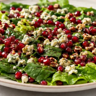 Ensalada de Granada Fresca y Explosiva - ensalada granada - Ensalada Granada: prepara esta vibrante receta fácil y sana. Una combinación perfecta de sabores y t