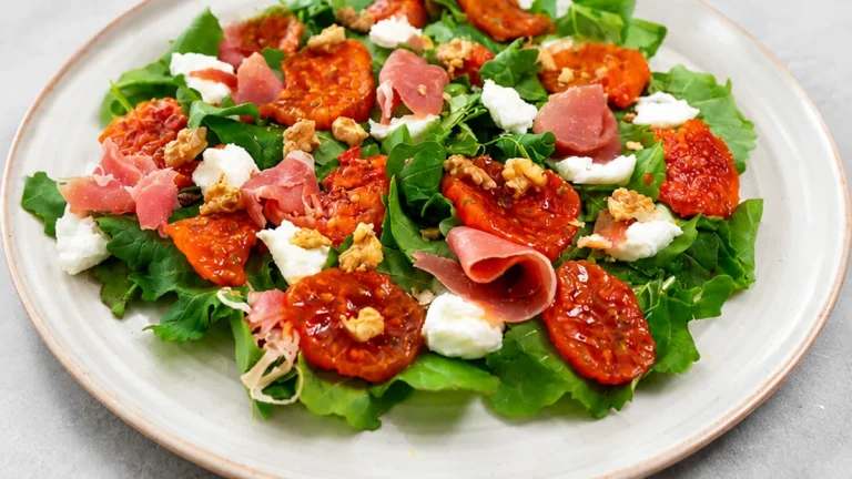 Ensalada de Higo Chumbo y Jamón Serrano