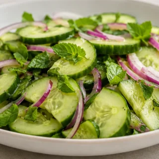¡La Ensalada de Pepino Más Refrescante que Probarás! - ensalada pepino - Ensalada pepino: prepara esta receta refrescante y saludable en minutos. Perfecta para