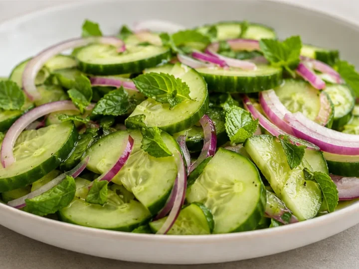 ¡La Ensalada de Pepino Más Refrescante que Probarás!