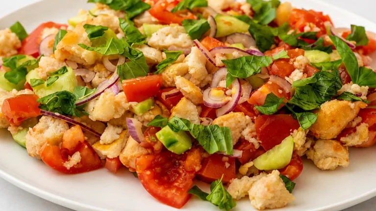 Panzanella Fresca: Sabor de Italia en Tu Mesa