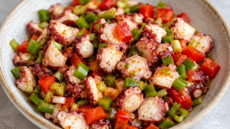 Salpicón de Pulpo: ¡Fresco y Explosivo!