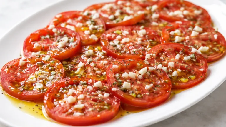 Tomates Aliñados: Sabor Andaluz en Cada Bocado