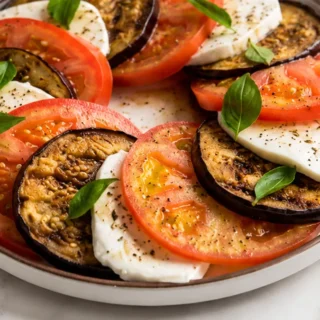Caprese de Berenjena Asada Espectacular