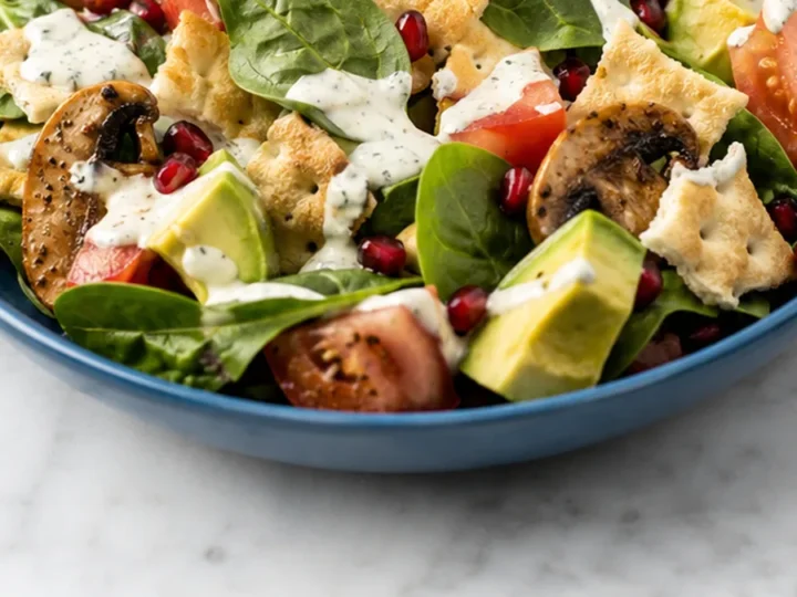 Ensalada de Champiñones y Aguacate