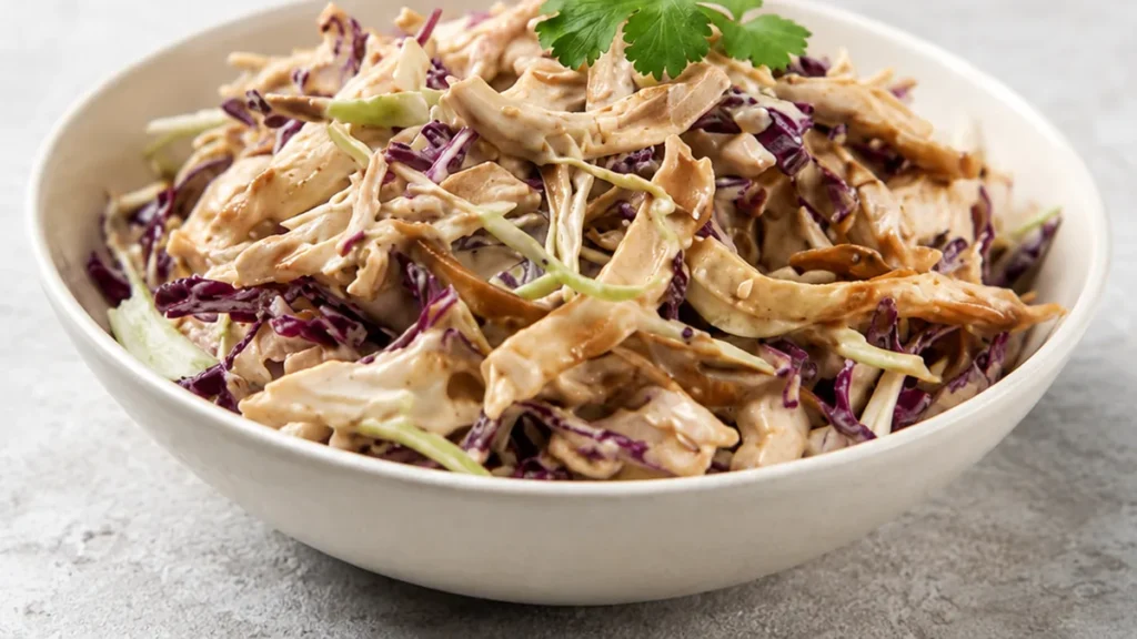 Ensalada de Col con Pollo Fresca