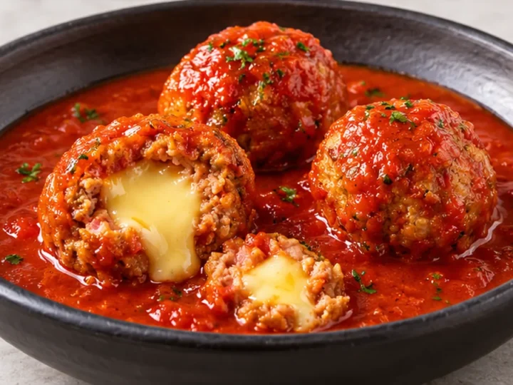 ¡Explosión de Sabor! Albóndigas con Tocino y Queso
