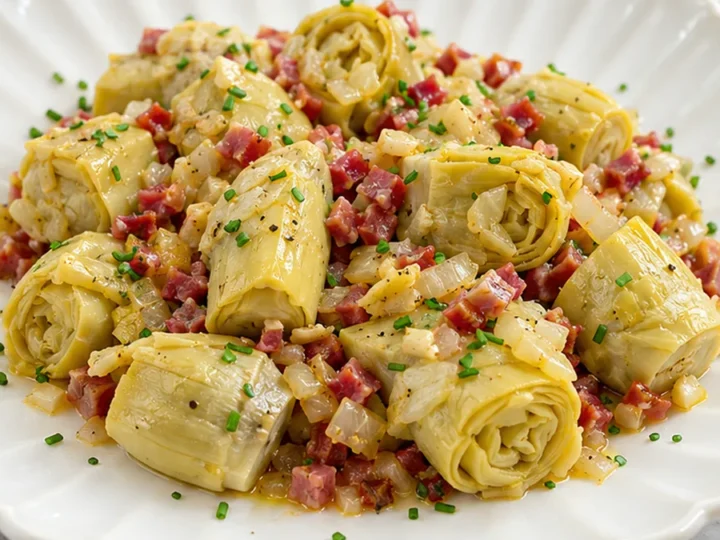 Alcachofas con Jamón: Cena Gourmet Rápida