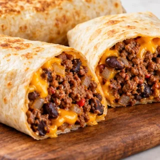 Burritos de Carne Molida Jugosos